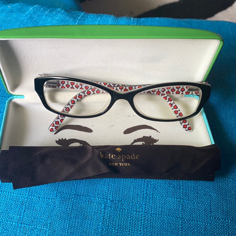 KATE SPADE Sheba glasses w case lik new eyeglasses